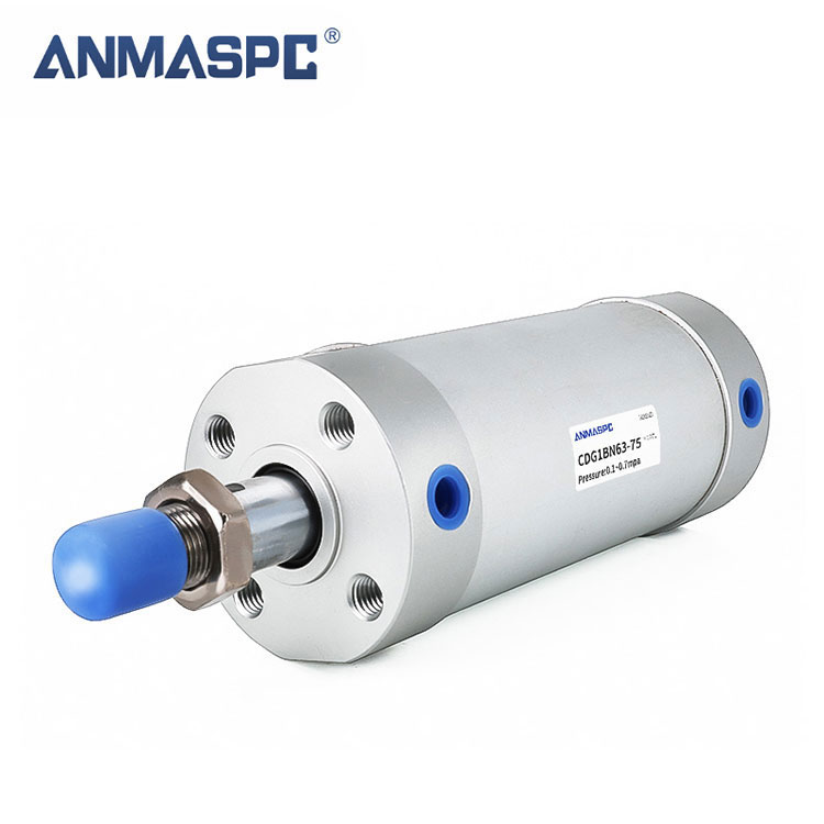 Double Acting Piston Round Aluminium Alloy Mini Pneumatic Cylinder