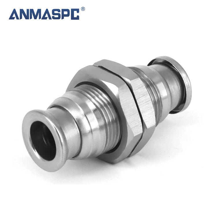 Stainless Steel Air Fittings Pipa Selang Siji Tutul